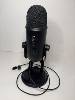 Blue Yeti Professional Multi-Pattern USB Condenser Microphone - Blackout